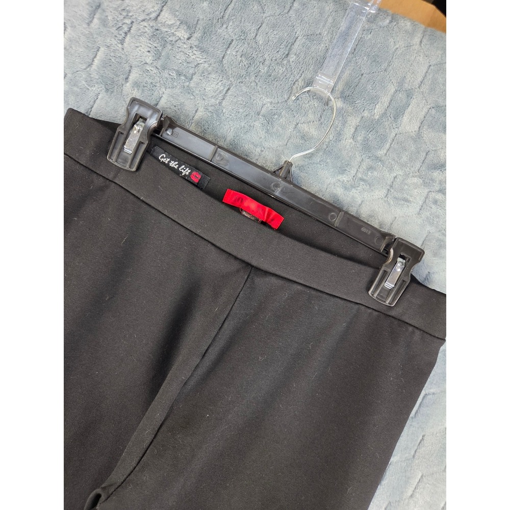 Hot Kiss Black Pull On Stretch Leggings Slim Fit Pants XL HKSA228NBKCT